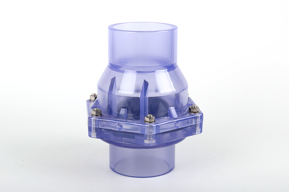 瓦房店透明翻板式止回阀